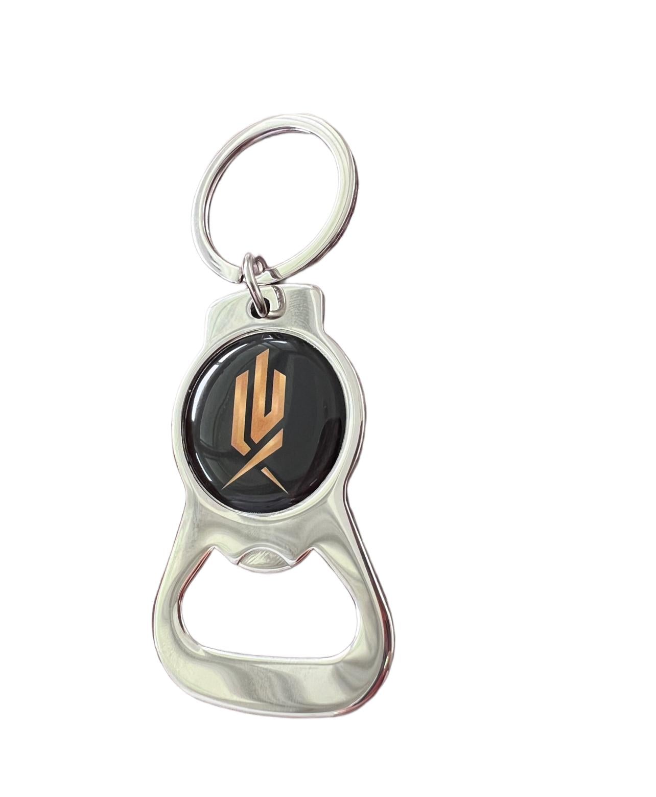 Lux Beer Opener Keychain